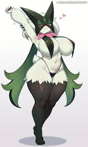 pokemon, meowscarada, pokemon (species), kuru tyan, 1girls - Rule 34 World