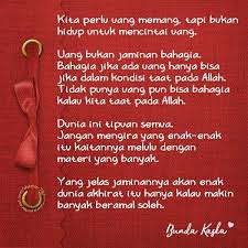 Uang Bukan Jaminan Bahagia Kata Kata Indah Bahagia Bijak