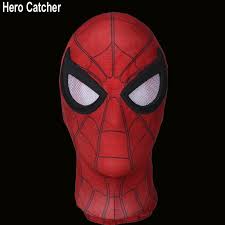 Spiderman Homecoming Halloween Mask With Lenses Dibujos Cyborg Superman