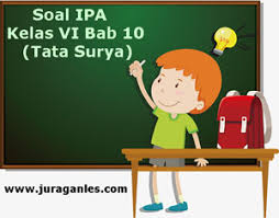 Soal Ipa Kelas 6 Bab 10 Tata Surya Lengkap Kunci Jawaban Juragan Les