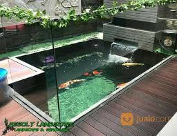 Nah, supaya lebih seru dan bisa menikmati keindahan corak ikan koi dari samping, kamu bisa membuat kolam koi minimalis berikut ini. Jasa Pembuatan Kolam Koi Kolam Minimalis Di Banjarmasin Banjarmasin Jualo