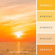 Get design inspiration for painting projects. Water Blue Sunset Filter Beauty Color Palette 293 Ave Mateiu