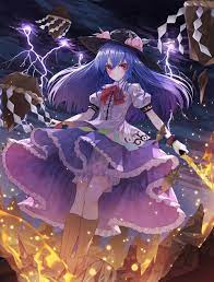 hinanawi tenshi イラスト 東方 かわいい アニメの女の子
