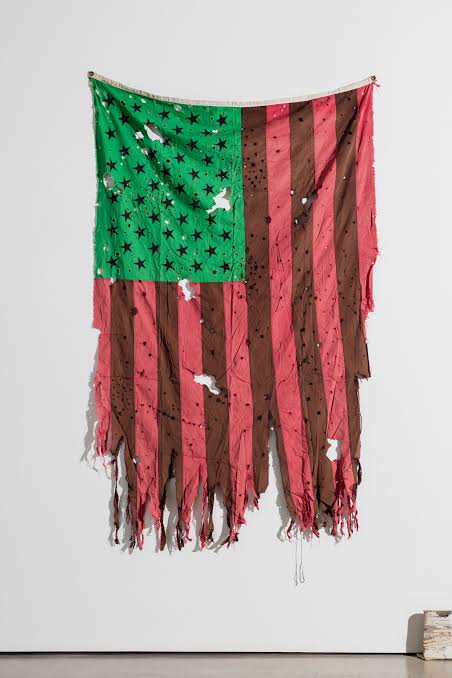 Work by David Hammons