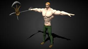 Tons of awesome escanor wallpapers to download for free. Escanor Seven Deadly Sins Download Free 3d Model By M 0 0 N M 0 0 N 384bf51