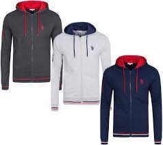 Did you scroll all this way to get facts about sweatjacke herren ? U S Polo Assn Herren Sweatjacke Hoodie Kapuzenjacke