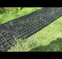 CrazyGadget® Black Heavy Duty Interlocking Plastic Grid Base ...