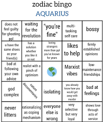 Aquarius Bingo Aquarius Quotes Zodiac Signs Aquarius Aquarius Life