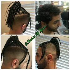 Mens Box Braids With Shaved Sides On Short Hair Braids With Shaved Sides Mens Box Braids Box Braids With Shaved Sides