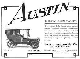 Pin On Austin Automobile Company