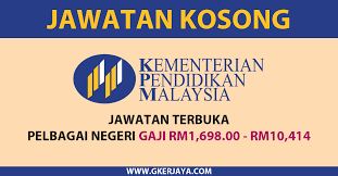Pemohonan adalah dipelawa daripada rakyat dymm paduka seri sultan perak dan warganegara malaysia yang berumur tidak kurang 18 tahun pada tarikh tutup iklan dan berkelayakan sahaja untuk memenuhi jawatan berikut Jawatan Kosong Kementerian Pendidikan Malaysia Sekolah Sukan