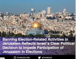 Conservative judge ebrahim raisi has been declared the victor of iran's presidential election. Banning Election Related Activities In Jerusalem Reflects Israel S Clear Political Decision To Impede Participation Of Jerusalem In Elections Palestinian Centre For Human Rights