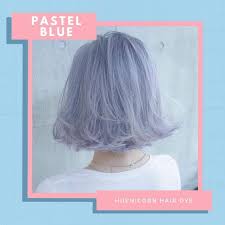 In need of some blue hair inspo? Huenicorn Hair Dye Pastel Blue Shopee Philippines