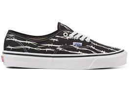 Vans UA Authentic 44 DX Anaheim Factory Barbed Wire Black - VN0A5KX4AVS - US