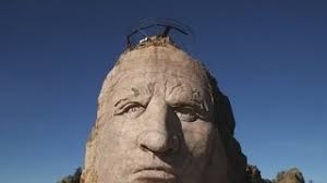 The mount rushmore that 3 million people visit each year is a monument built with u.s. Crazy Horse Memorial Bigger Than Mount Rushmore Youtube
