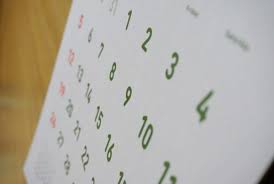 曜日 英語表記の3文字 4文字略語 省略 Com