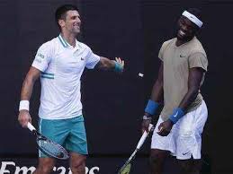 Tiafoe won his first atp title at the 2018 delray beach open and became the youngest american man to win a title on the atp tour since andy roddick in 2002. Novak Djokovic Novak Djokovic Survives Tiafoe Scare To Stay In The Hunt At Australian Open Tennis News Times Of India