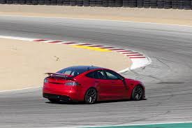 Jul 08, 2021 · the tesla model s plaid is proving its ridiculous acceleration time and time again versus the toughest of competitors. Tesla Model S Plaid Quicker Than F8 Tributo And Huracan Evo At Laguna Seca Gtspirit