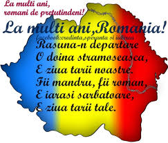 Daca ieri spuneam la multi ani celor care poarta numele de andrei sau andreea (si derivatele) acum a revenit randul tarisoarei noastre, pentru ca astazi, 1 decembrie 2011, e ziua nationala a romaniei. RugÄciune Pentru 1 Decembrie Sfinxul
