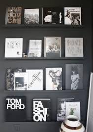 Black Wall With Books Stylizimo Blog Black Walls Coffee Table Books Home Decor