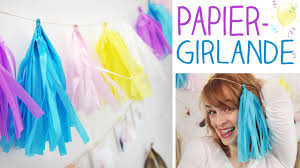 Mit diesen einfachen und schnellen ideen wird euch die nächste faschingsparty ganz viel spaß machen! Faschings Girlanden Basteln Anleitung Videos Geolino