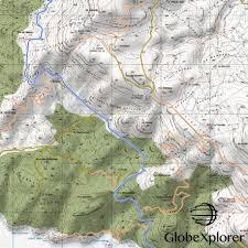 #1 la plage de su giudeu tout au sud de la sardaigne. Carte De La Sardaigne Italie Au 1 25 000 Pour Appli Globexplorer