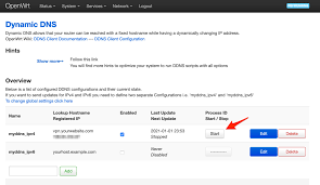Openwrt has two plugins for ddns, one in the service and one in the network in the service, find the dynamic dns, i set it like this. Configure Ovh Ddns In Openwrt Personal Blog About Virtualization And All Things It