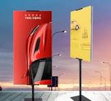 JTKDL Poster Display Stand Kt Board Display Stand Vertical ...