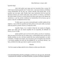 Colección de ana paola elizalde. Cartas Desde Malvinas A Su Mama Le Dijo Que Estaba Bien A Su Papa La Verdad