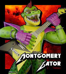 BLENDER/FNAF] Montgomery Gator Poster (Model by Lukasz) :  r/fivenightsatfreddys