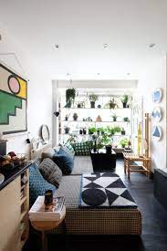 A Graphic Geometric 500 Square Foot London Rental Flat Apartment Bedroom Decor Home One Bedroom Flat