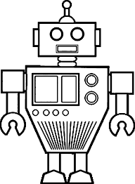 For boys and girls, kids and adults, teenagers and toddlers, preschoolers and older kids at school. Printable Robot Coloring Pages For Kids Coloring4free Coloring4free Com