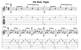 Apr 18, 2020 · if you're looking for easy christmas duets specifically, christmas duets for violin and other c instruments by the hal leonard corporation is a great place to look. Easy Guitar Christmas Songs Oh Holy Night Arpeggios Chords Melody Tab Videos Guitar Duet Hubpages