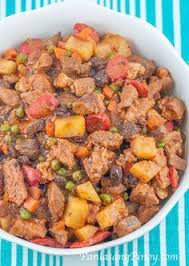 Pork Menudo With Raisins And Green Peas Recipe Menudo Recipe Pork Menudo Recipe Pork Recipes