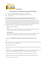 Fror stands for financial reporting oversight role. Financial Reporting Oversight Bill 2012 Icpak Coast Branch Memorandum