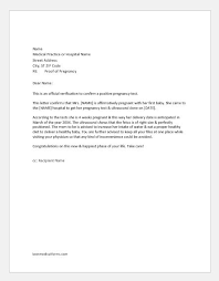 Read some sample letters to get an idea of what to write if this is your first time to write a recommendation letter for your employee, it would be then express your gratitude to the reader for taking the time to read your letter. Proof Of Pregnancy Letter From Doctor Printable Medical Forms Letters Sheets