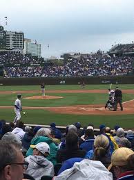 Wrigley Field Section 16 Home Of Chicago Cubs