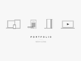 New Portfolio Icons Icon Portfolio Icon Design