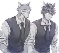 2 804 Likes 8 Comments Minoru Joeling On Instagram Beastars This Series Is Very Interesting I Imagine Them Into Human For Anime Animals Anime Anime Wolf