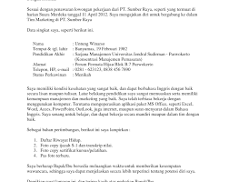 Membuat surat lamaran kerja dalam bahasa inggris sebenarnya tak ada bedanya dengan membuat surat lamaran kerja pada umumnya. Contoh Surat Lamaran Kerja Rsud Banyumas Contoh Lif Co Id