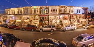 Baltimore's hampden neighborhood (34th street specifically) has been going all out with their christmas lights extravaganza for some 66 years. Festive Fun In Baltimore And Annapolis A G Management Blog