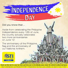 Independence day, or the fourth of july, is celebrated in the united states to commemorate the declaration of independence and freedom from the british empire. Sti College Cubao On Twitter Celebrating 119 Years Of Philippine Independence Day Proudfilipino Stiers Sticubao Https T Co S6jiamss0v Twitter