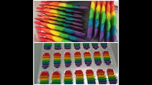Mudah untuk dibuat dan rasa layann. Biskut Rainbow Lidah Kucing Youtube