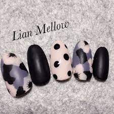 秋 冬 デート ハンド フラワー ネイルサロンlianmellowのネイルデザイン no 1227176 ネイルブック ネイル ネイルデザイン ネイル 柄