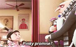 Please rate the gif image. Pinky Promise Gifs Tenor