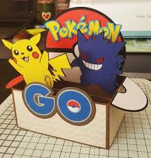 Pokemon Go Box Card Svg Etsy Pokemon Birthday Card Pokemon Valentines Box Valentine Card Box
