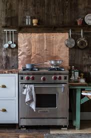 kitchen backsplash ideas: go metallic