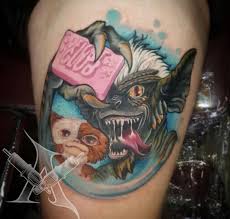 My New Gremlins Fight Club Mashup Done By Ace Cook At Exclusive Ink Studio In Titusville Fl Fight Club Tattoo Nerd Tattoo Fight Club