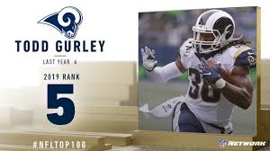Todd gurley honored today for his effort 'providing access to medical and mental health services' in falcons' wr julio jones (hamstring) and rb todd gurley (knee), both listed as questionable for. 5 Todd Gurley Rb Rams Top 100 Players Of 2019 Nfl Youtube