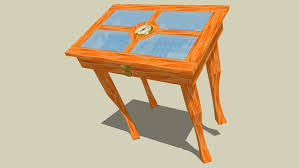 3d Warehouse View Model Table Table Plans Humidor Plans